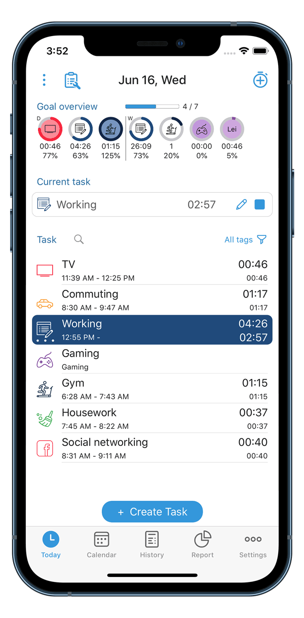 image of the iPhone app